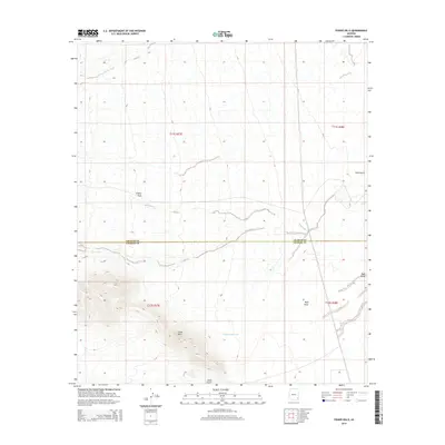 2014 Map of Fisher Hills, 2014 Print