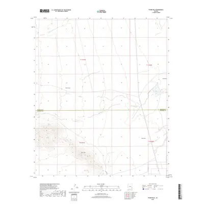 2018 Map of Fisher Hills, 2018 Print