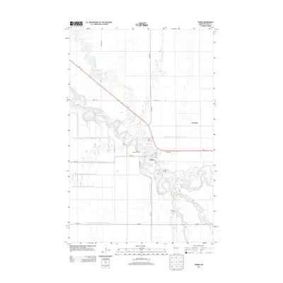 2013 Map of Fisher, 2013 Print