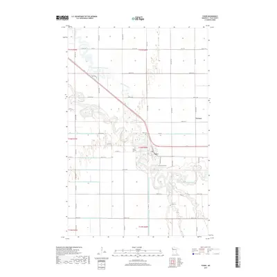 2019 Map of Fisher, 2019 Print