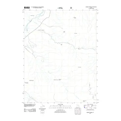 2011 Map of Fisher Towers, 2011 Print