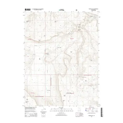 2014 Map of Fisher Valley, 2014 Print