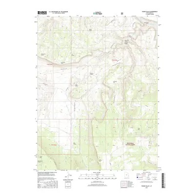 2017 Map of Fisher Valley, 2017 Print