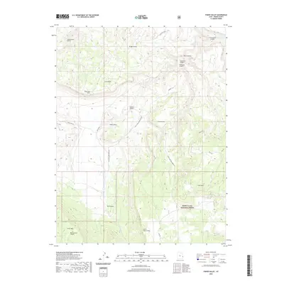 2020 Map of Fisher Valley, 2020 Print