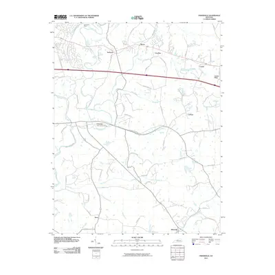 2010 Map of Fisherville, 2010 Print