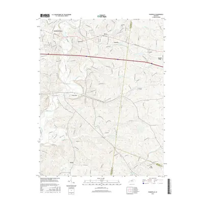 2016 Map of Fisherville, 2016 Print