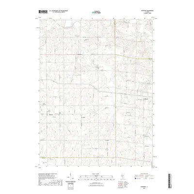 2021 Map of Fishhook, 2021 Print