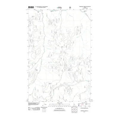2011 Map of Fishhook Creek, 2011 Print