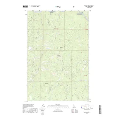 2020 Map of Fishhook Creek, 2020 Print