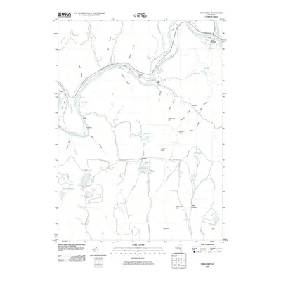 2010 Map of Fishs Eddy, 2010 Print