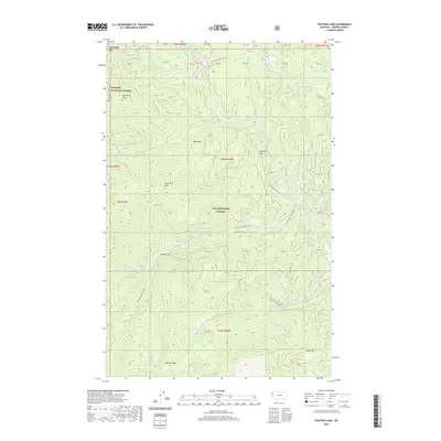 2020 Map of Fishtrap Lake, 2020 Print