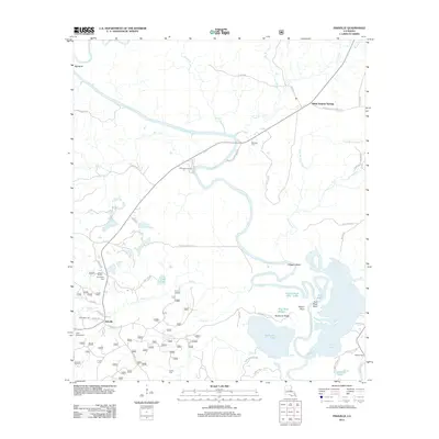 2012 Map of Fishville, 2012 Print