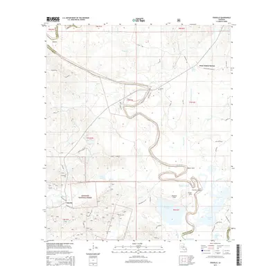 2015 Map of Fishville, 2015 Print