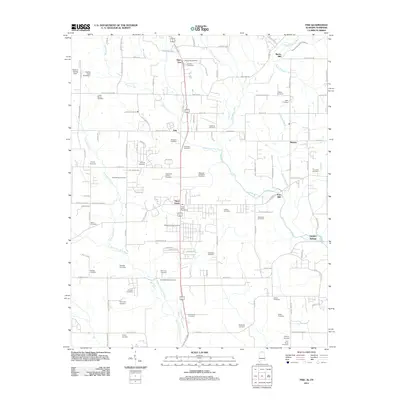 2011 Map of Fisk, 2011 Print