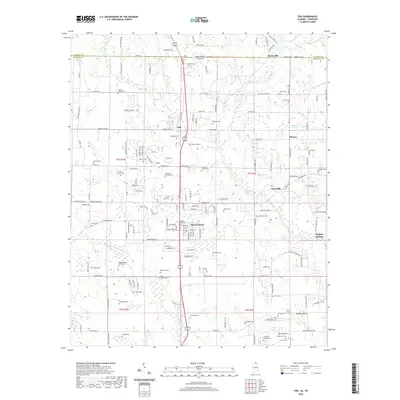 2020 Map of Fisk, 2020 Print