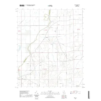 2020 Map of Fiske, 2020 Print