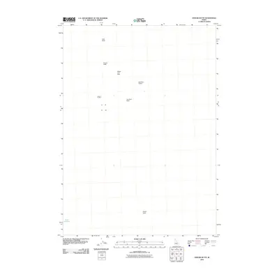 2010 Map of Fissure Butte, 2010 Print