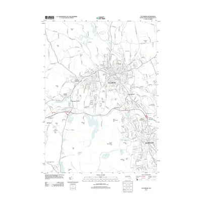 2012 Map of Fitchburg, 2012 Print