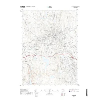 2021 Map of Fitchburg, 2021 Print