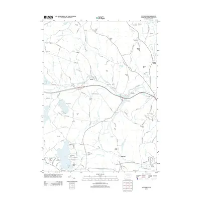 2012 Map of Fitchville, 2012 Print