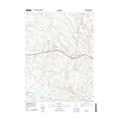 2015 Map of Fitchville, 2015 Print