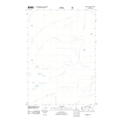 2011 Map of Fitsum Peak, 2011 Print