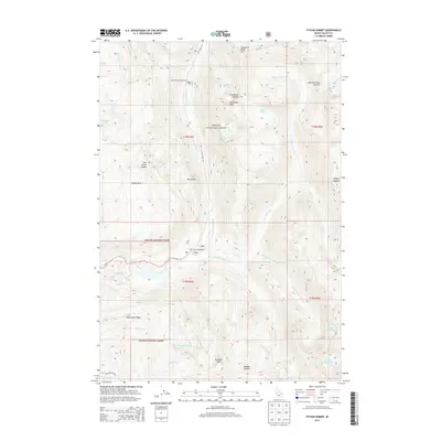 2013 Map of Fitsum Summit, 2013 Print