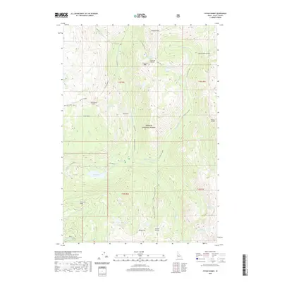 2020 Map of Fitsum Summit, 2020 Print