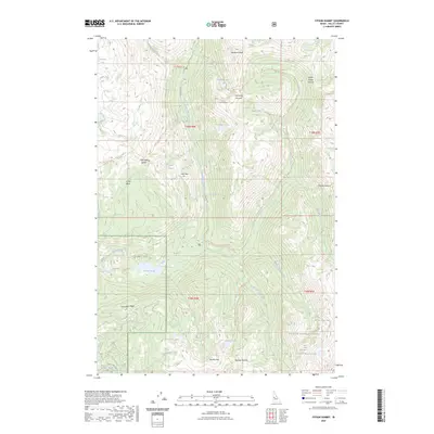 2023 Map of Fitsum Summit, 2023 Print