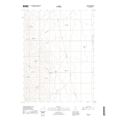 2018 Map of Fitting, 2018 Print
