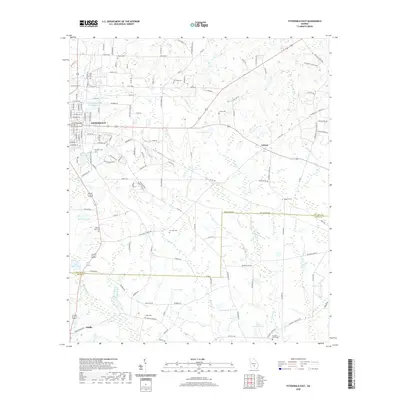 2020 Map of Fitzgerald East, 2020 Print
