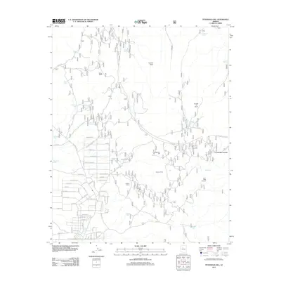 2012 Map of Fitzgerald Hill, 2012 Print