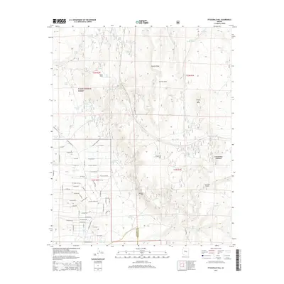 2014 Map of Fitzgerald Hill, 2014 Print