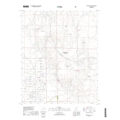 2018 Map of Fitzgerald Hill, 2018 Print