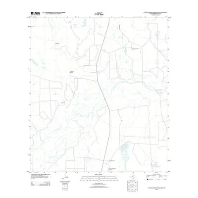 2013 Map of Fitzpatrick Hollow, 2013 Print