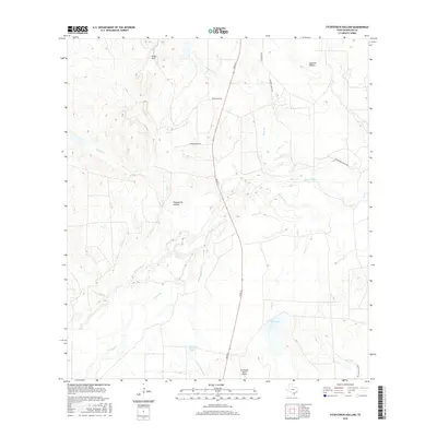 2016 Map of Fitzpatrick Hollow, 2016 Print