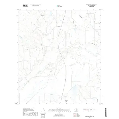 2019 Map of Fitzpatrick Hollow, 2019 Print