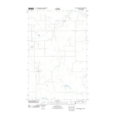 2011 Map of Fitzpatrick Lake, 2011 Print