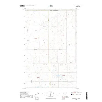 2020 Map of Fitzpatrick Lake, 2020 Print