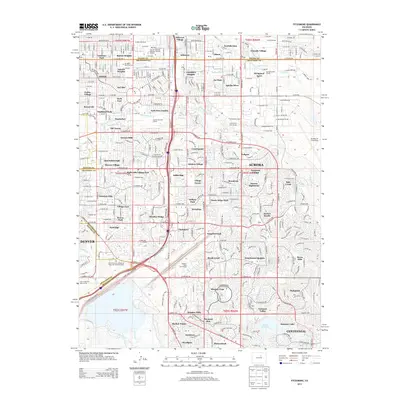 2013 Map of Fitzsimons, 2013 Print