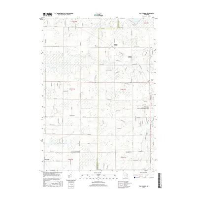 2015 Map of Five Corners, 2015 Print