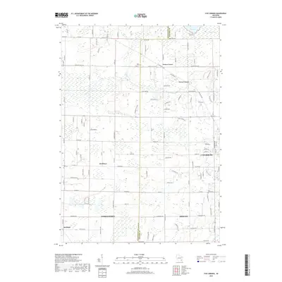 2018 Map of Five Corners, 2018 Print