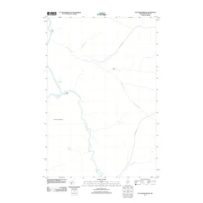 2011 Map of Five Finger Brook, 2011 Print