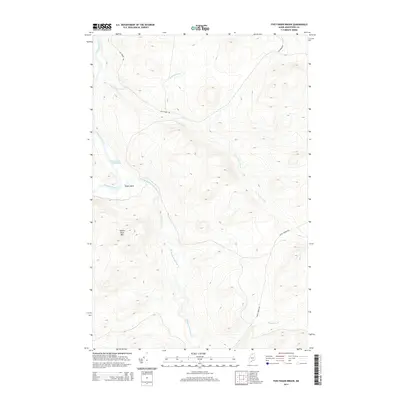 2014 Map of Five Finger Brook, 2014 Print