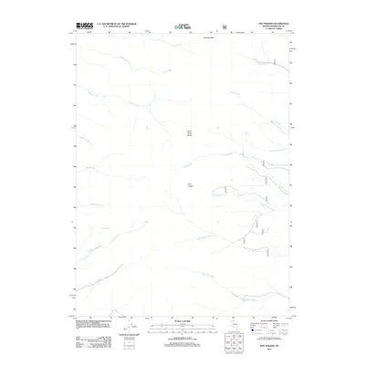 2011 Map of Five Fingers, 2011 Print