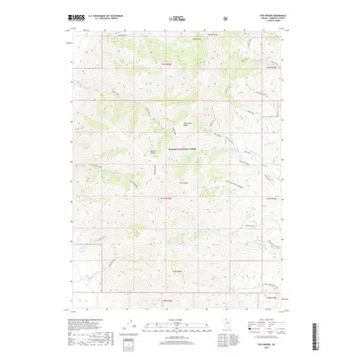 2018 Map of Five Fingers, 2018 Print