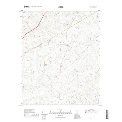 2020 Map of Five Forks, 2020 Print