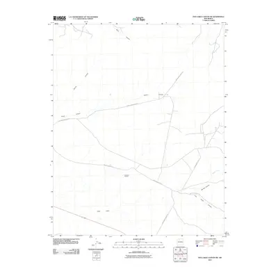 2010 Map of Five Lakes Canyon NW, 2010 Print