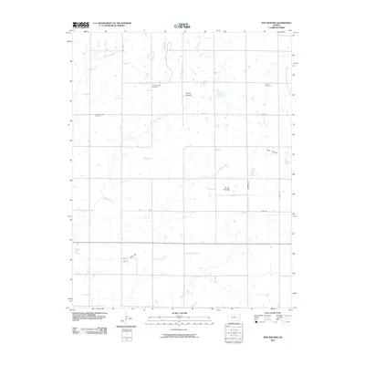 2010 Map of Five Mounds, 2010 Print