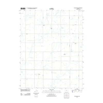 2012 Map of Five Mounds, 2012 Print